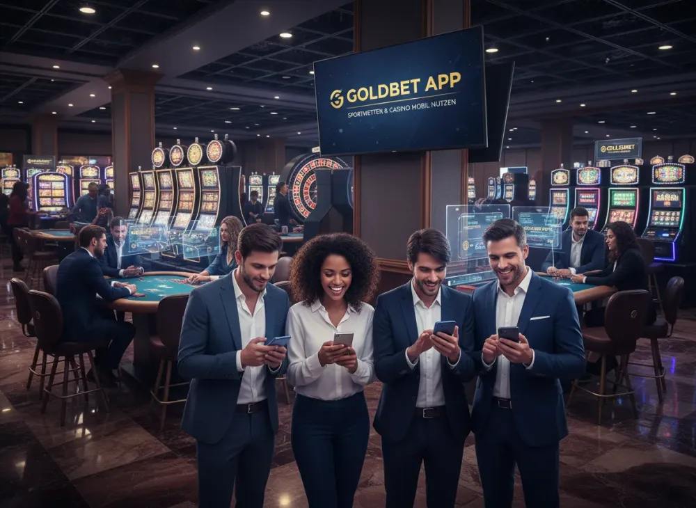 Goldbet app für Sportwetten und Casino mobil nutzen
